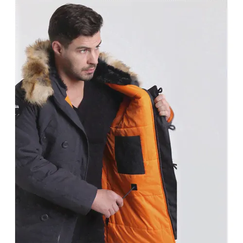 Куртка OXFORD GREY BLACK\ORANGE