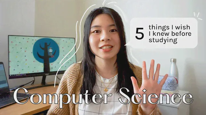 5 things I wish I knew before studying Computer Science 👩🏻‍💻