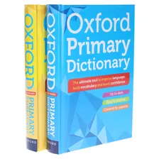 Oxford Primary Dictionary & Thesaurus By Oxford Dictionaries 2 Books Collection Set - Non Fiction - Hardback