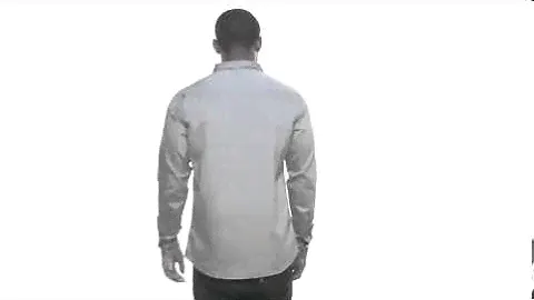 Marc Ecko Cut & Sew Pinpoint Oxford L/S Military Shirt SKU:#8062395