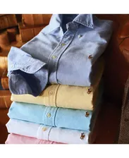 Рубашка мужская Polo Ralph Lauren Classic-Fit Stretch Oxford