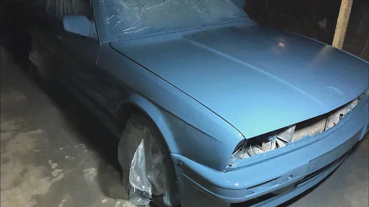 Full Painting Car / BMW E30 324d / Restoration car