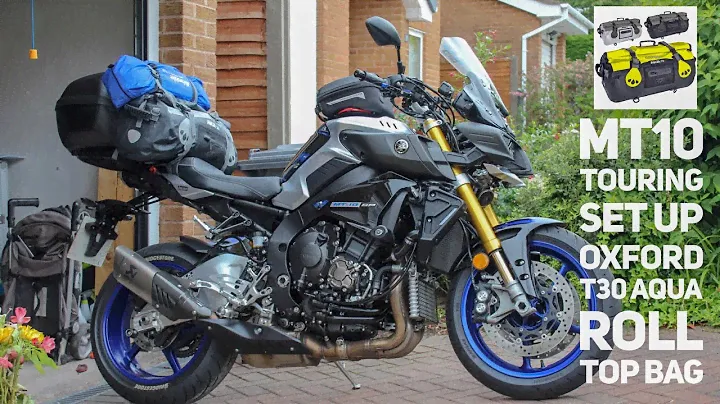 Сумка Oxford Aqua T30 с рулонным верхом на моем Yamaha MT10
