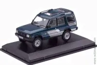 Land Rover Discovery Mk1 4x4 1998 dark green metallic (Oxford 1:43)