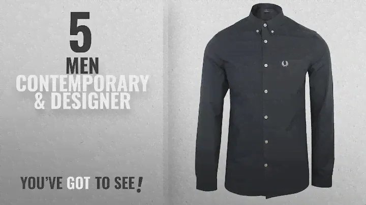 Fred Perry Contemporary & Designer [ Winter 2018 ]: Fred Perry Men's Classic Oxford Long Sleeve