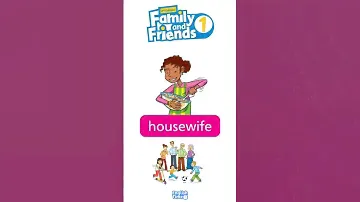 Oxford Family and Friends – Level 1 – Jobs Part 1 | Vocabulary 🔤