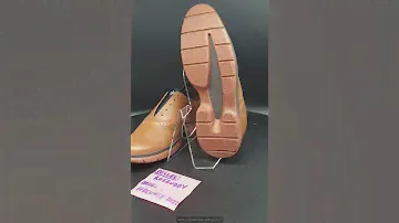 FLEX Men's Business Sneakers X Classic Oxford Shoes, in Tan / Light Brown leather. Size UK11 US12