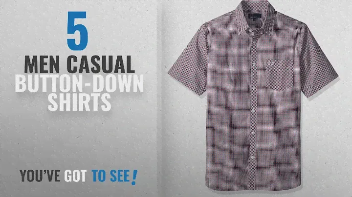Fred Perry Casual Button-Down Shirts [ Winter 2018 ]: Fred Perry Men's Three-Colour Gingham Shirt,