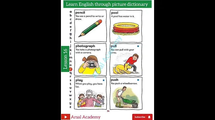 My Oxford Reading Tree Dictionary  | Letter O | Lesson 16 @Arsal Academy