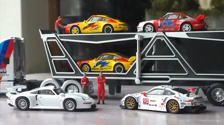Tiny hk and Sparky Porsche diecast models 1/64 scale. Unboxing and Review!