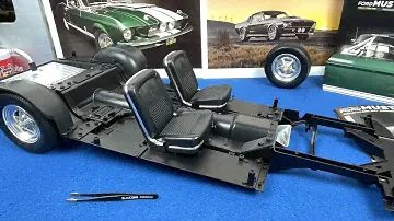 Ford Mustang Parts 39 to 48 Scale 1/6 Shelby GT-500 del 1967 Die Cast De Agostini Collezioni