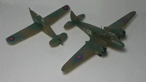 Frog 1/72 Percival Proctor IV and Airspeed Oxford