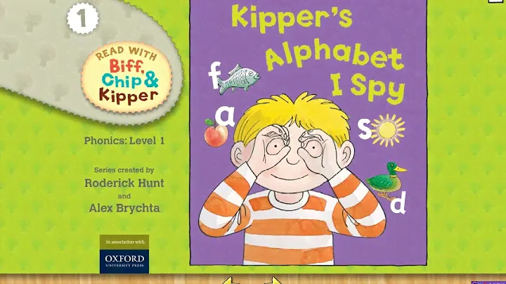 牛津树 Oxford pictures book - Level 1 Phonics Kipper's Alphabet I Spy